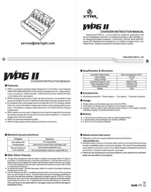 XTAR WP6II - Universal Battery Charger