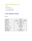 medical linear actuator
