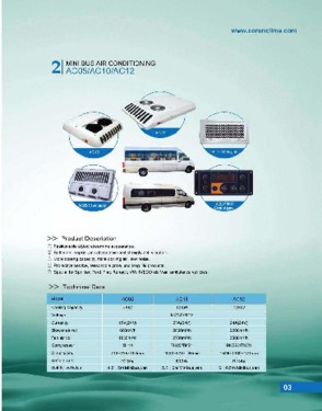 10KW  for 5.5-6m auto van/minibus air conditiong system