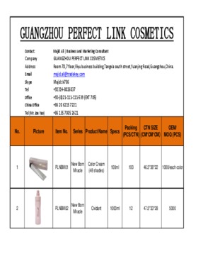 Guangzhou Perfect Link Cosmetic Co., Ltd