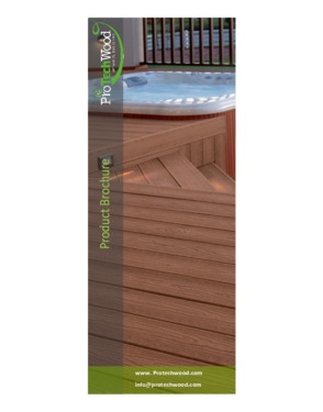 Capped WPC outdoor decking