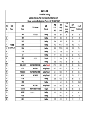 High Performance Branded Casting 4BE1 OEM 8-94416-373-2 Precision Crankshaft