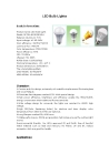 3W/5W/7W/9W LED Bulb Light for Residential