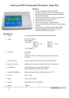 pH/ORP/TDS/Conductivity/Temperature bench top indicator