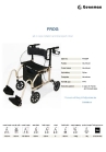 Rollator-Frog  GMP-FW4BL