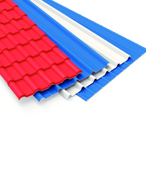 Synthetic resin roof tile-Roma style