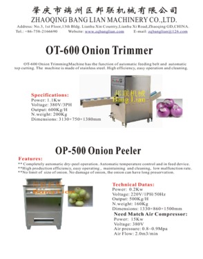 Onion Trimmer