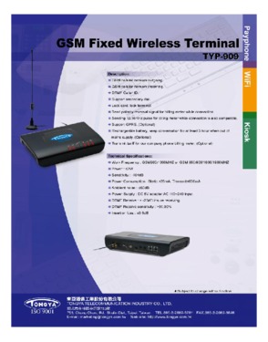 GSM Fixed Wireless Terminal