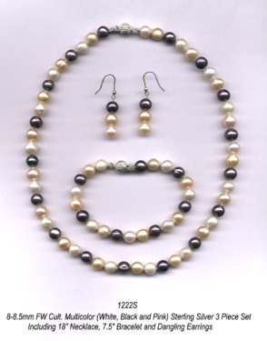 pearl jewelry set