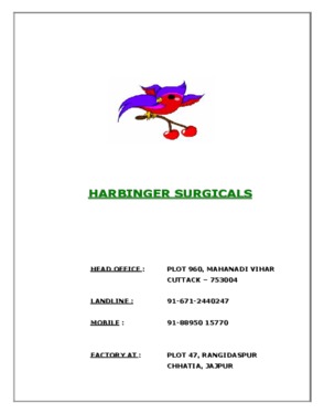 HARBINGER SURGICALS