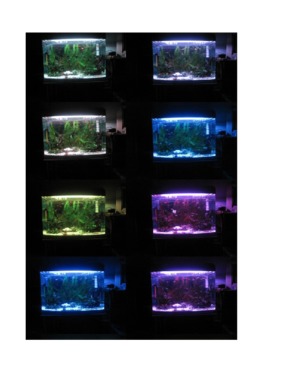 aquarium decoration Blue 9W LED Aquarium Fish Tank Light Bar Submersib