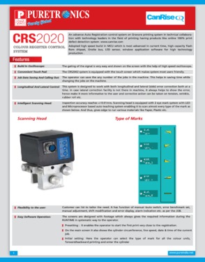 Auto registration control system