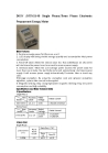 DDS1540 Single Phase LCD Energy Meter