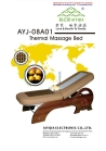 Beauty massage bed  with electrically jade heating