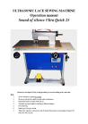 Ultrasonic Laze sewing machine