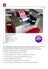 CB100-E single gravure printing proofer