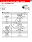 Security 1/3" Effio CCD 750TVL CCTV Bullet camera 
