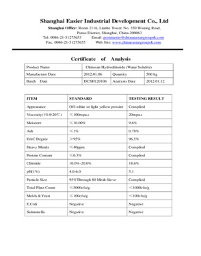 Chitosan Hydrochloride