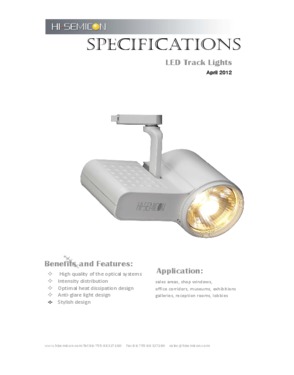 Single Circuit Track Light