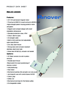 Linear actuator, dc motor, electric motor