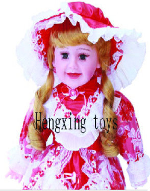 24 inch hot sale intelligent baby doll toy singing doll