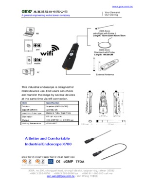 Industrial Endoscope