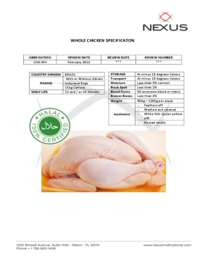 Whole Chicken Griller (900g-1200g) HALAL