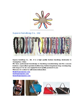 Hot selling new fashion design bag's wholesaler