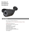 Surveillance H.264 HD IR IP Cameras, Outdoor Home Security Camera Cust