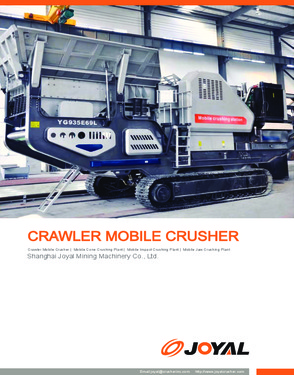 Joyal Crawler Mobile Crusher Screen