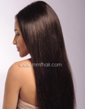lace front wig of natural straight