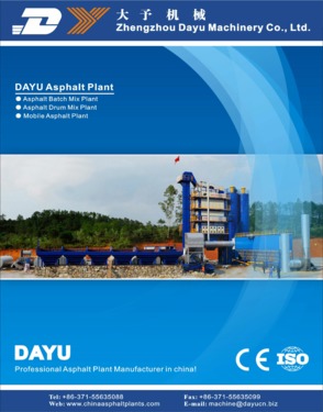 20-100t/h Asphalt Mixing Plant with ISO and CE