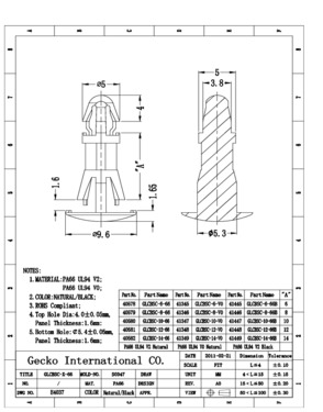 Plastic Spacer