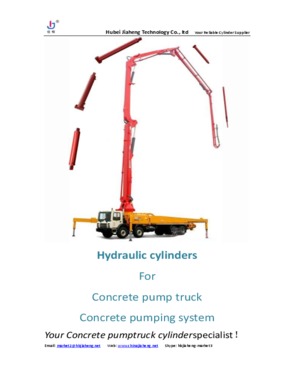 Hydraulic Cylinders for Concrete Pump Truck