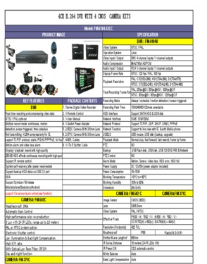 Motion Alarm IR Remote Control Camera Diy Kit, Support IR Remote Contr