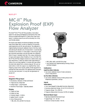 nuflo mic-II analyzer