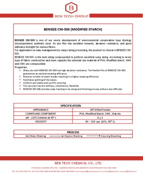 BENSIZE CM-500 (Compound Size)