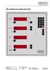 Control and measuring technology for engine test beds