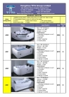 massage bathtub/acrylic bathtub/whirlpool bathtub A050