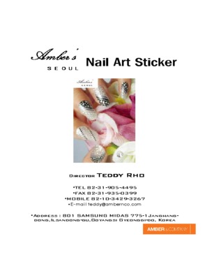 Nail Wrap Art Sticker