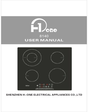 four zone induction cooker