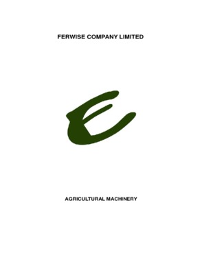 FERWISE COMPANY LIMITED