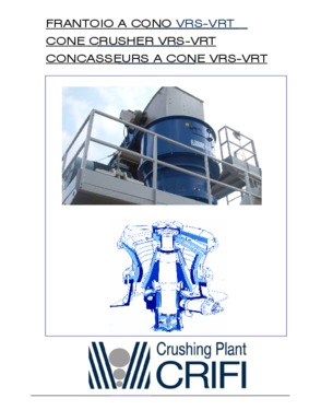 Cone Crusher VRS - VRT