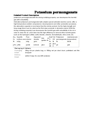 potassium permanganate