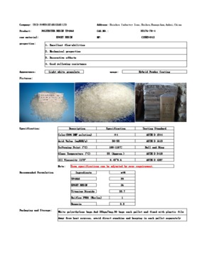 polyester resin TP4060