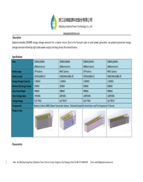 Container-type Energy Storage System