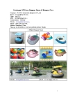 Water Bumper Boat, Inflatable Boat, Water Ride
