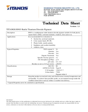 rutile tio2 for plastic