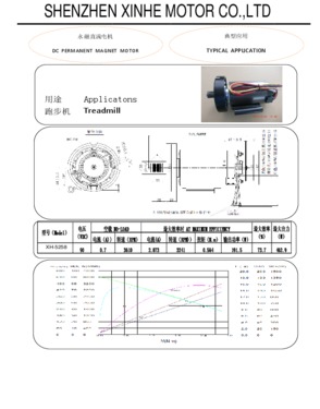 0.6Hp DC Permanent Magnet Motor(Treadmill)