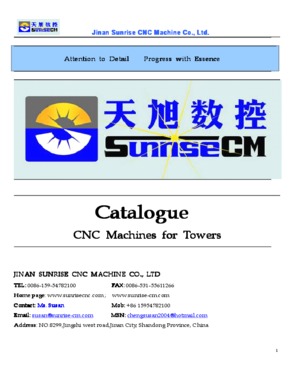 Jinan Sunrise CNC Machine Co., Ltd